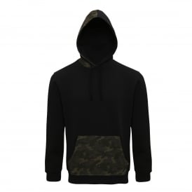 Asquith & Fox Men's Camo Trimmed Hoodie