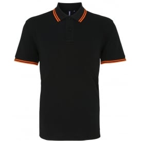 Asquith & Fox Men's Classic Fit Tipped Polo