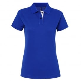 Asquith & Fox Women's Contrast Polo