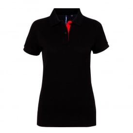 Asquith & Fox Women's Contrast Polo