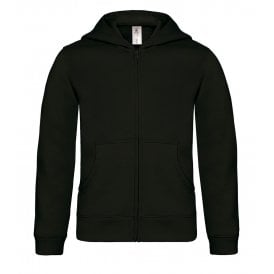 B&C Hooded Full Zip Kids Hoodie