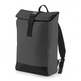 BagBase Reflective Roll-Top Backpack