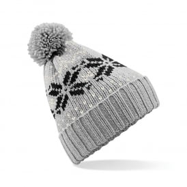 Beechfield Fair Isle Snowstar® Beanie