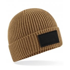 Beechfield Fashion Patch Beanie