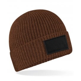 Beechfield Fashion Patch Beanie