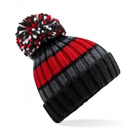 Beechfield Hygge Striped Beanie