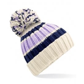 Beechfield Hygge Striped Beanie