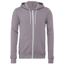 Bella+Canvas Unisex Polycotton Fleece Full Zip Hoodie