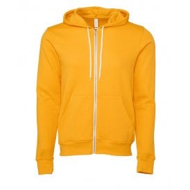 Bella+Canvas Unisex Polycotton Fleece Full Zip Hoodie