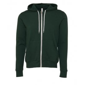 Bella+Canvas Unisex Polycotton Fleece Full Zip Hoodie