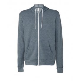 Bella+Canvas Unisex Polycotton Fleece Full Zip Hoodie