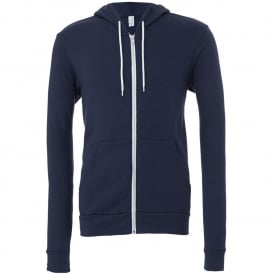 Bella+Canvas Unisex Polycotton Fleece Full Zip Hoodie