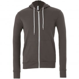 Bella+Canvas Unisex Polycotton Fleece Full Zip Hoodie