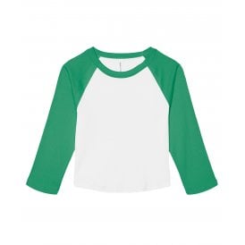 Bella+Canvas Women's Micro Rib 3/4 Raglan Baby T-shirt