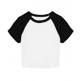 Bella+Canvas Women's Micro Rib Raglan Baby T-shirt