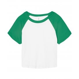 Bella+Canvas Women's Micro Rib Raglan Baby T-shirt