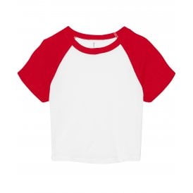 Bella+Canvas Women's Micro Rib Raglan Baby T-shirt