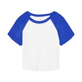 Bella+Canvas Women's Micro Rib Raglan Baby T-shirt