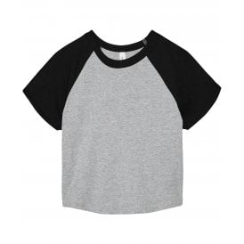 Bella+Canvas Women's Micro Rib Raglan Baby T-shirt