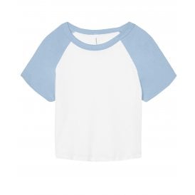 Bella+Canvas Women's Micro Rib Raglan Baby T-shirt