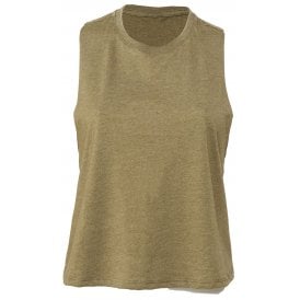 Bella+Canvas Women's Racerback Cropped Tank