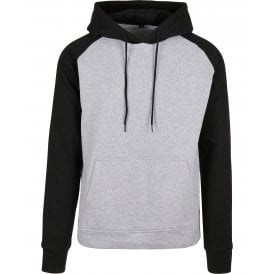 Build Your Brand Basic Raglan Hoodie