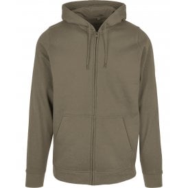 Build Your Brand Basic Zip Hoodie