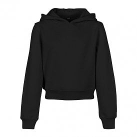 Girls cropped sweat hoodie