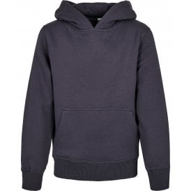 Build Your Brand Organic Kids Basic Hoodie