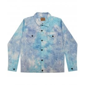 Tie-dye Denim Jacket