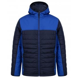 Finden & Hales Hooded Contrast Padded Jacket