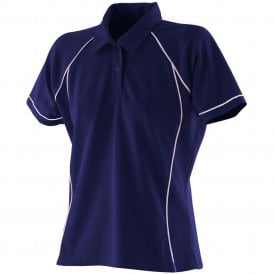 Finden & Hales Women's Performance Piped Polo