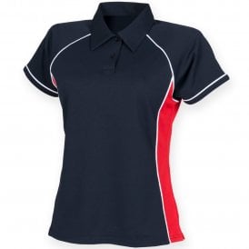 Finden & Hales Women's Performance Piped Polo