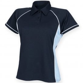 Finden & Hales Women's Performance Piped Polo