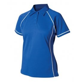 Finden & Hales Women's Performance Piped Polo