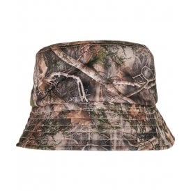 Flexfit Sherpa Real Tree Camo Reversible Bucket Hat (5003RS)