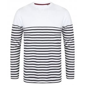 Front Row Long Sleeve Breton Striped T