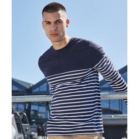 Front Row Long Sleeve Breton Striped T