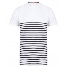 Front Row Short-Sleeved Breton T