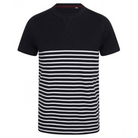 Front Row Short-Sleeved Breton T