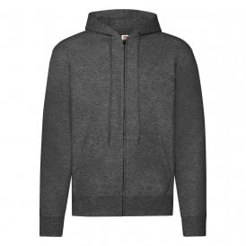 Fruit of the Loom Classic 80/20 Hooded Sweatshirt Jacket