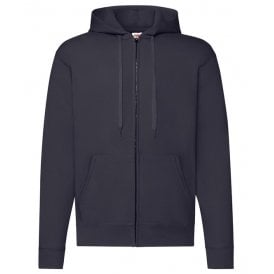 Fruit of the Loom Classic 80/20 Hooded Sweatshirt Jacket