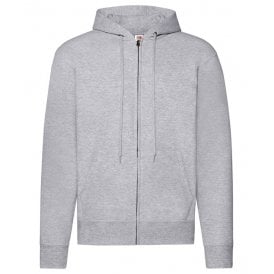 Fruit of the Loom Classic 80/20 Hooded Sweatshirt Jacket