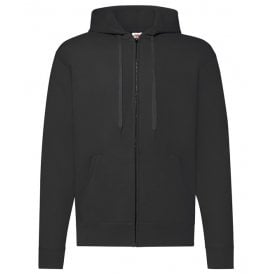 Fruit of the Loom Classic 80/20 Hooded Sweatshirt Jacket