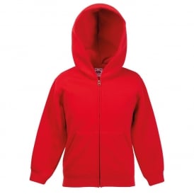 Fruit of the Loom Kids Classic Hooded Sweatshirt Jacket