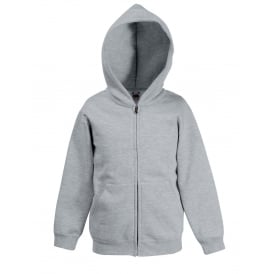 Fruit of the Loom Kids Premium Hooded Sweatshirt Jacket