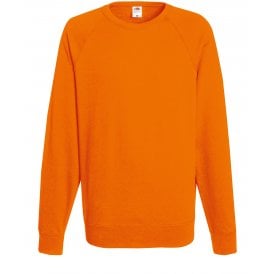 Fruit of the Loom Lightweight Raglan Sweatshirt