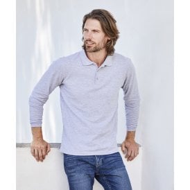 Fruit of the Loom Premium Long Sleeve Polo