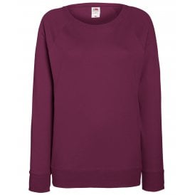 Fruit of the Loom Women's Lightweight Raglan Sweatshirt