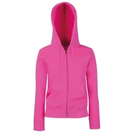 Fruit of the Loom Women's Premium 70/30 Hooded Sweatshirt Jacket